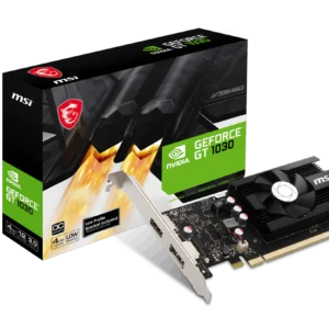 PLACA MSI NVIDIA GEFORCE GT 1030 4GD4 LP OC