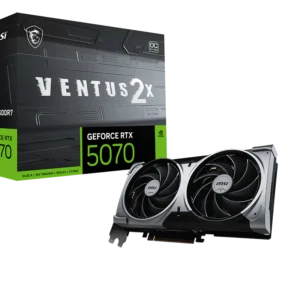 PLACA MSI NVIDIA GEFORCE RTX 5070 12G VENTUS 2X OC