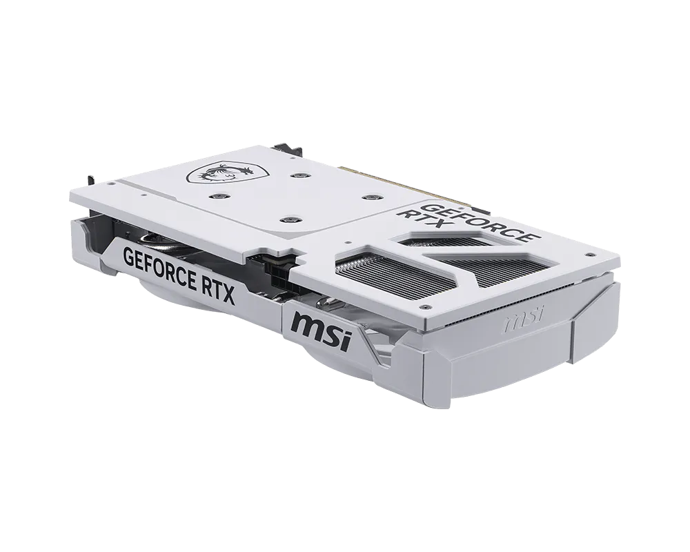 PLACA DE VIDEO MSI NVIDIA GEFORCE RTX 5060 TI 8G VENTUS 2X OC WHITE PLUS - Image 3