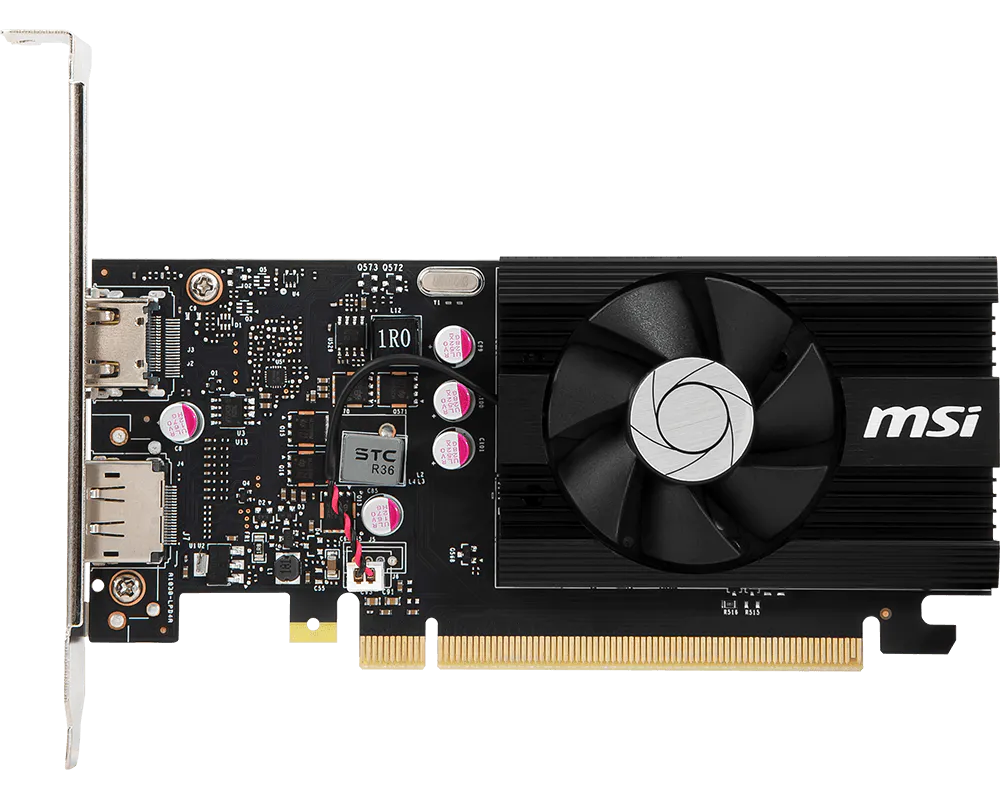 PLACA MSI NVIDIA GEFORCE GT 1030 4GD4 LP OC - Imagen 5