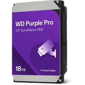 DISCO INTERNO HDD WESTERN DIGITAL PURPLE PRO 18TB 3.5" SATA 3.0 512MB 7200RPM