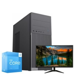 PC INTEL I3 13100 16GB DDR5 SSD 240GB LED 20"
