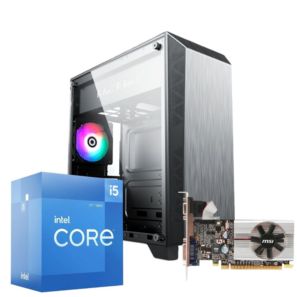 PC INTEL I5 12400 RAM 8GB SSD 240GB KIT INALAMBRICO