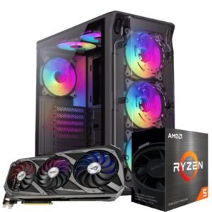 PC GAMER RYZEN 5 8400F 16GB DDR5 NVME 1TB RTX 5060 8GB