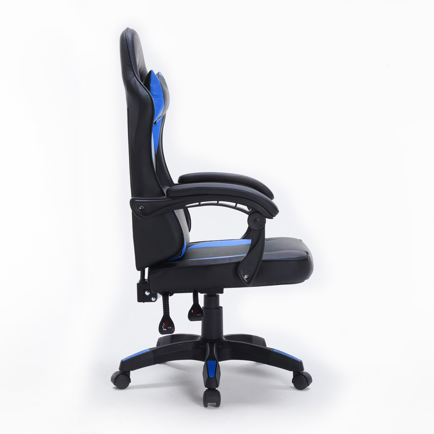 SILLA GAMER SHELONG SH-GC135 NEGRA Y AZUL- RECLINABLE 135ª - Image 2
