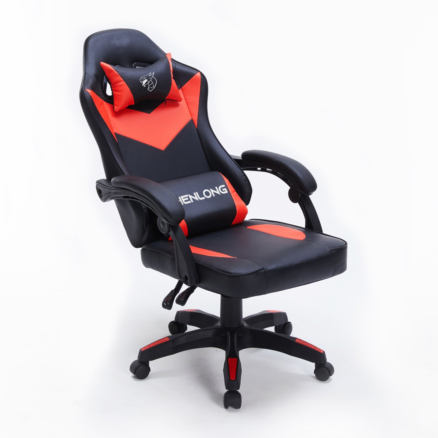 SILLA GAMER SHELONG SH-GC135 NEGRA Y ROJA- RECLINABLE 135ª - Image 3