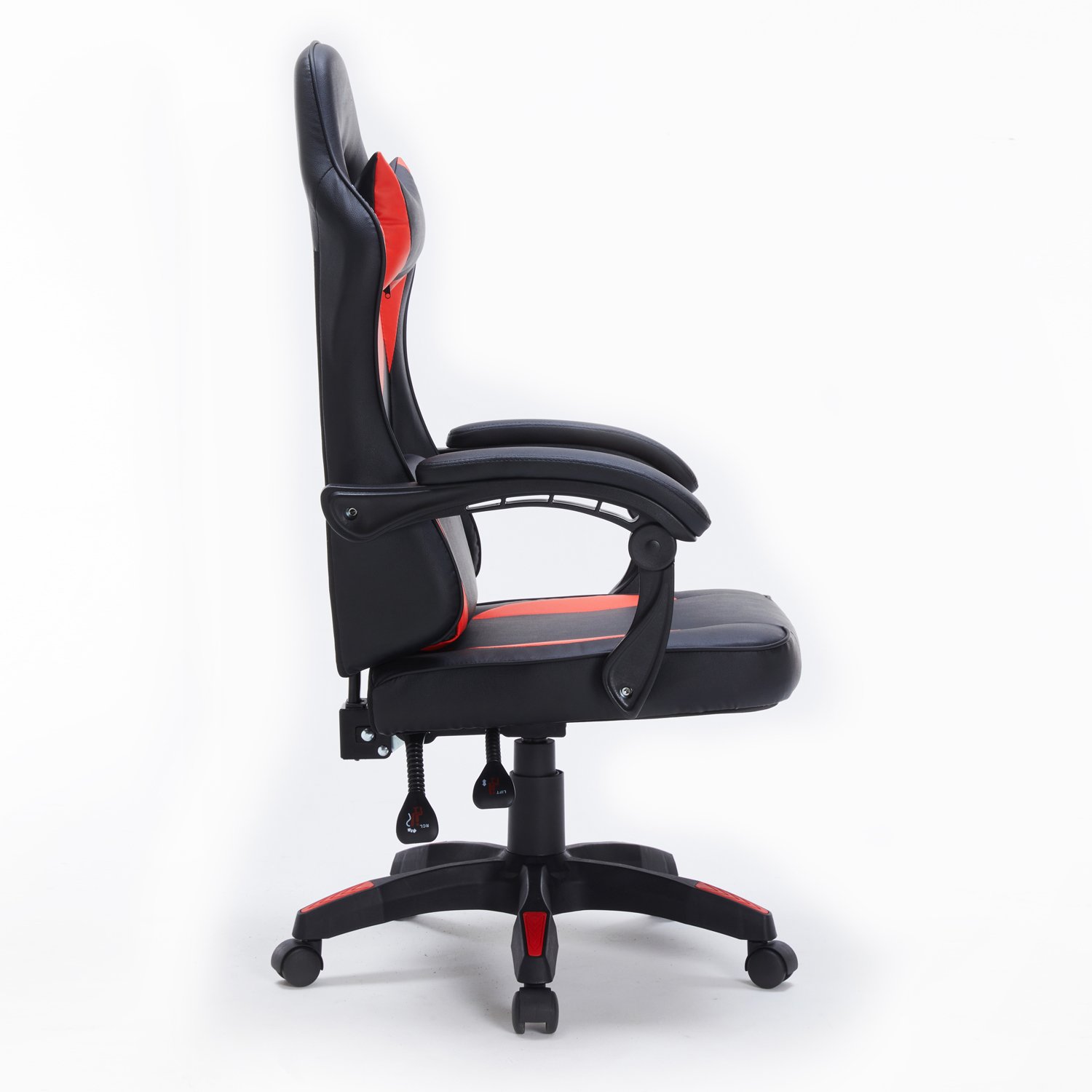 SILLA GAMER SHELONG SH-GC135 NEGRA Y ROJA- RECLINABLE 135ª - Image 4