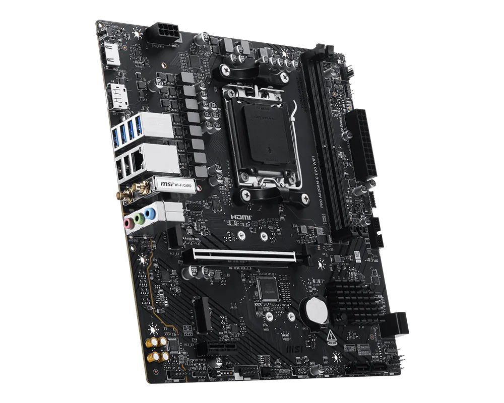 MOTHERBOARD MSI PRO A620AM-G EVO WIFI AM5 DDR5 - Image 4