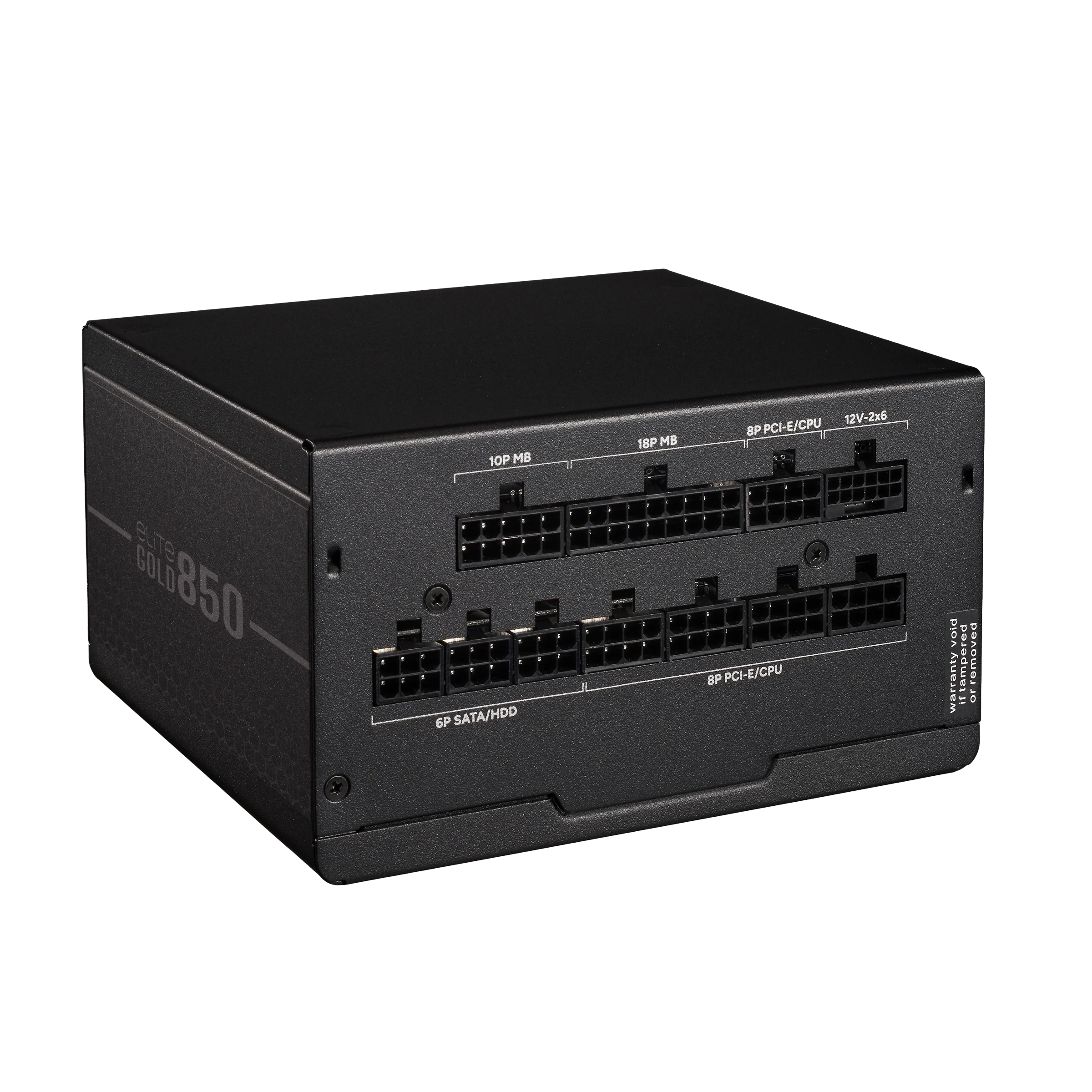 FUENTE COOLER MASTER MWE GOLD V3 ATX 3.1 850W FULL MODULAR 80 PLUS GOLD BLACK - Imagen 3