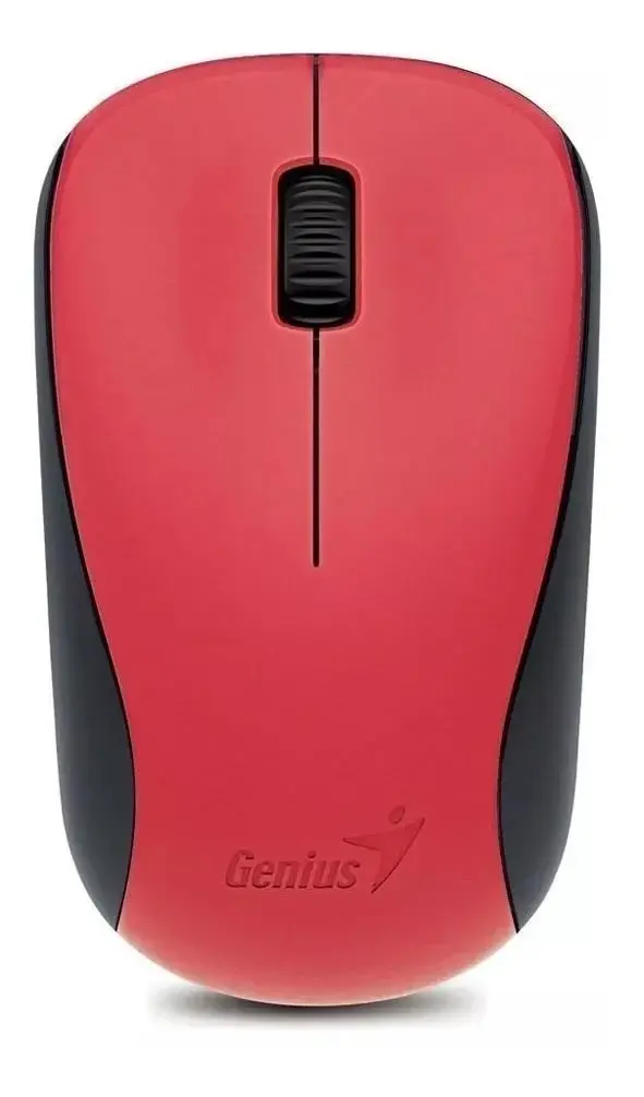 MOUSE NX-7000 INALAMBRICO ROJO - Imagen 2