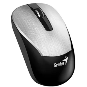 MOUSE INALÁMBRICO GENIUS RECARGABLE ECO-8015 PLATA