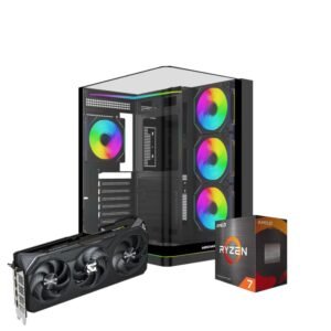 PC GAMER RYZEN 7 16GB DDR5 NVME 1TB RX 9070 850W GOLD