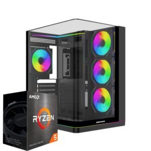 PC RYZEN 5 7600 RAM 32GB DDR5 NVME 512GB 650W