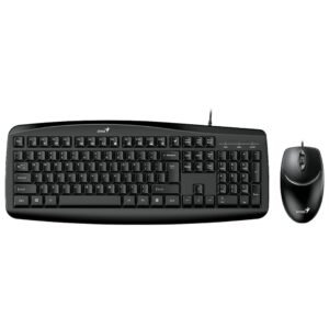 TECLADO Y MOUSE INALÁMBRICO GENIUS SMART KM-200 NEGRO