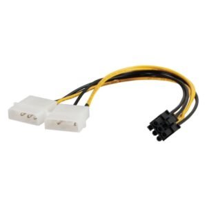 CABLE ADAPTADOR 2 MOLEX A 1 CONECTOR 6 PINES