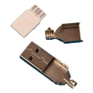 FICHA MACHO USB A 2.0 - ARMADO DE CABLE