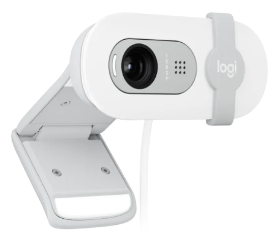 CÁMARA WEB LOGITECH BRIO BLANCO - Imagen 3