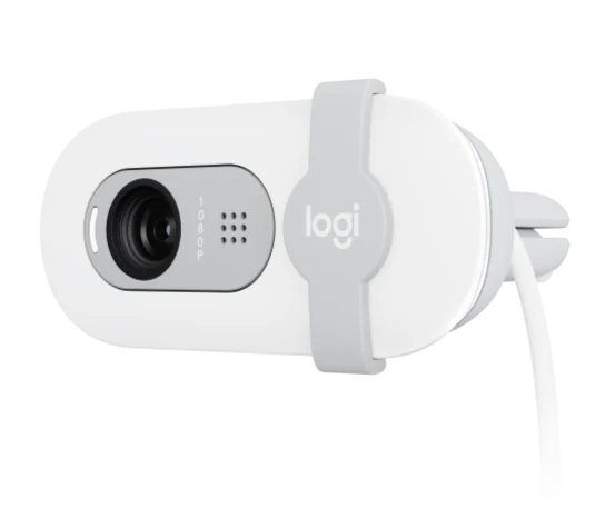 CÁMARA WEB LOGITECH BRIO BLANCO - Imagen 2