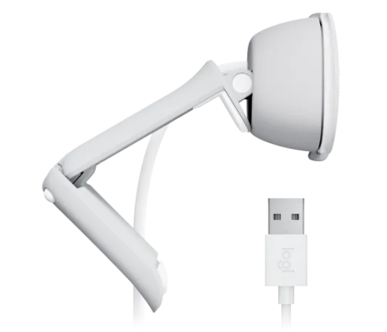 CÁMARA WEB LOGITECH BRIO BLANCO - Imagen 4