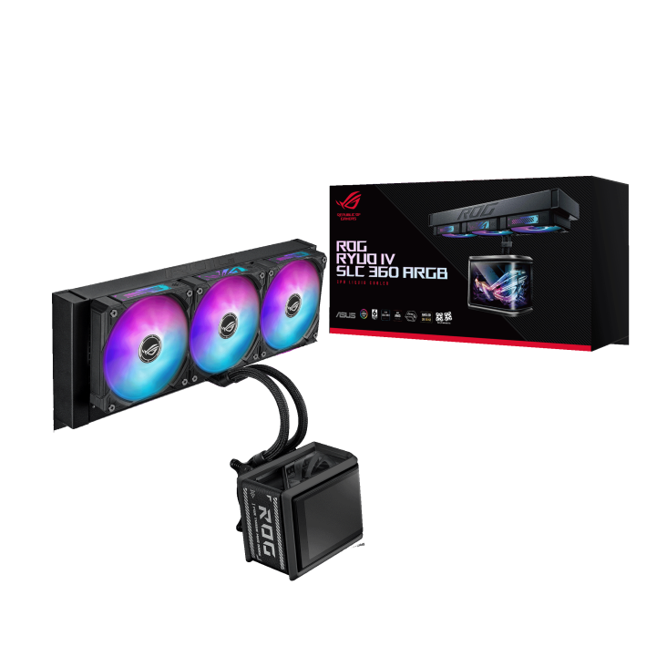 WATER COOLER ASUS ROG RYUO IV SLC 360 ARGB