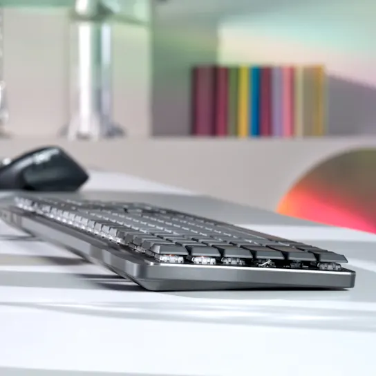 TECLADO INALÁMBRICO LOGITECH MX MINI GRAFITO - Imagen 4