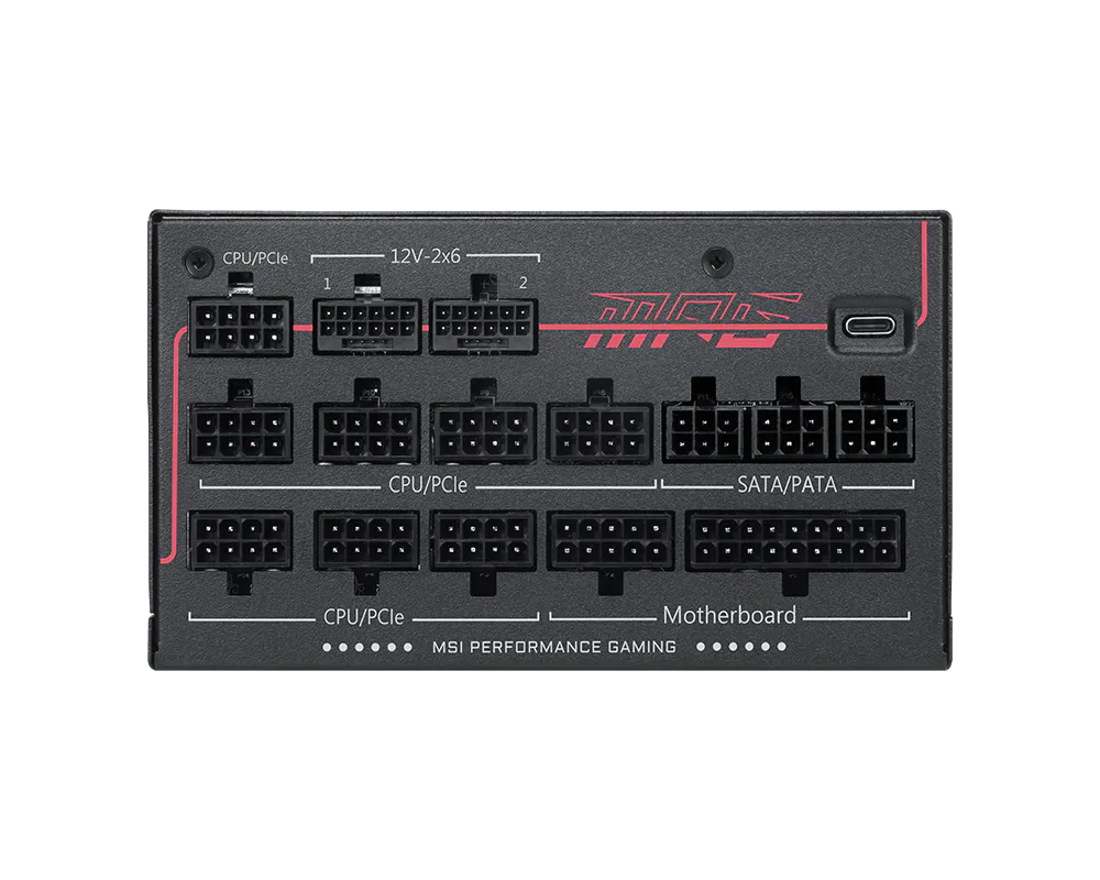 FUENTE 1600W MSI 80 + TITANIUM MPG AI1600TS PCIE5 - Imagen 7