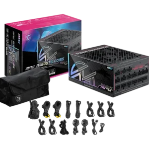 FUENTE 1600W MSI 80 + TITANIUM MPG AI1600TS PCIE5