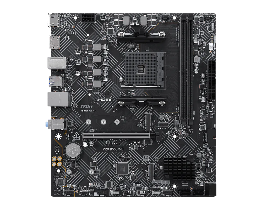 MOTHERBOARD MSI PRO B550M-B AM5 DDR5 - Imagen 5