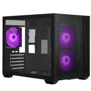 GABINETE COOLER MASTER ELITE 461 MINI TOWER 3 FANS BLACK