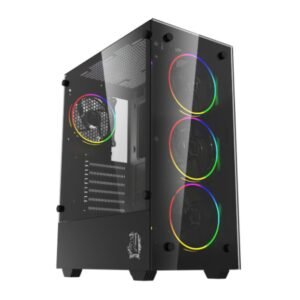 GABINETE GAMER RAPTOR SENTINEL C/FUENTE RAPTOR VOLT 500W 80+ BRONZE