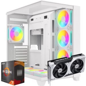 PC R7 9800X3D RAM 32GB NVME 1TB RTX 5060Ti 8GB 850W GOLD