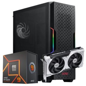 PC GAMER R9 RAM 32GB NVME 1TB RTX 5060Ti 8G WATER