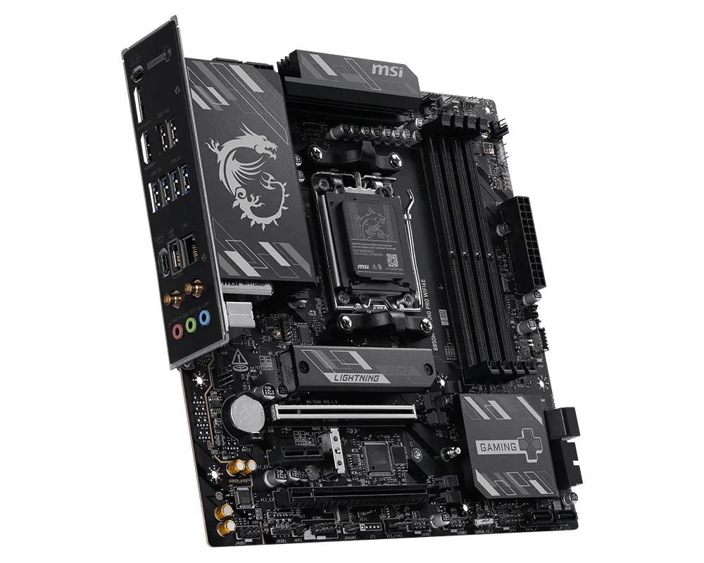 MOTHER MSI AM5 B850M GAMING WIFI6E DDR5 BOX M-ATX - Imagen 4