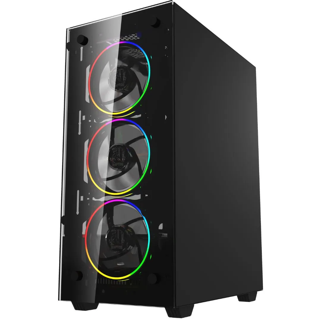 GABINETE RAPTOR SENTINEL FUENTE VOLT 500W 80+ BRONZE - Imagen 2