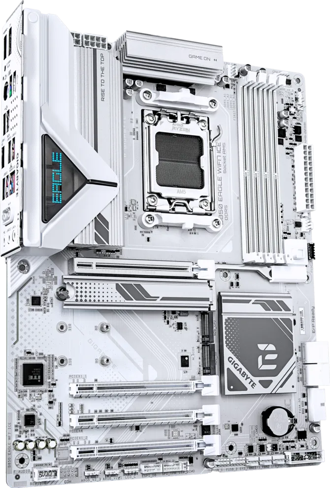 MOTHERBOARD GIGABYTE B850 EAGLE WIFI7 ICE AM5 DDR5 - Imagen 3