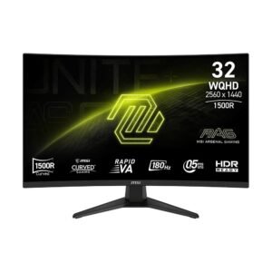 MONITOR 32" MSI MAG WQHD CURVO 180HZ