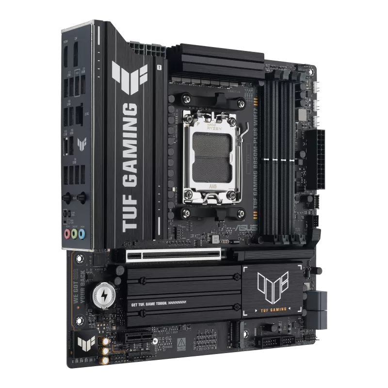 MOTHERBOARD ASUS TUF GAMING B850M-PLUS AM5 WIFI7 DDR5 - Imagen 3