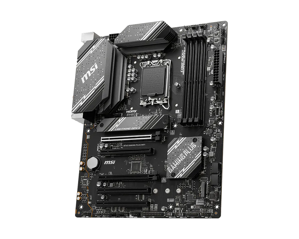 MOTHERBOARD MSI B760 GAMING PLUS WIFI DDR5 - Imagen 3